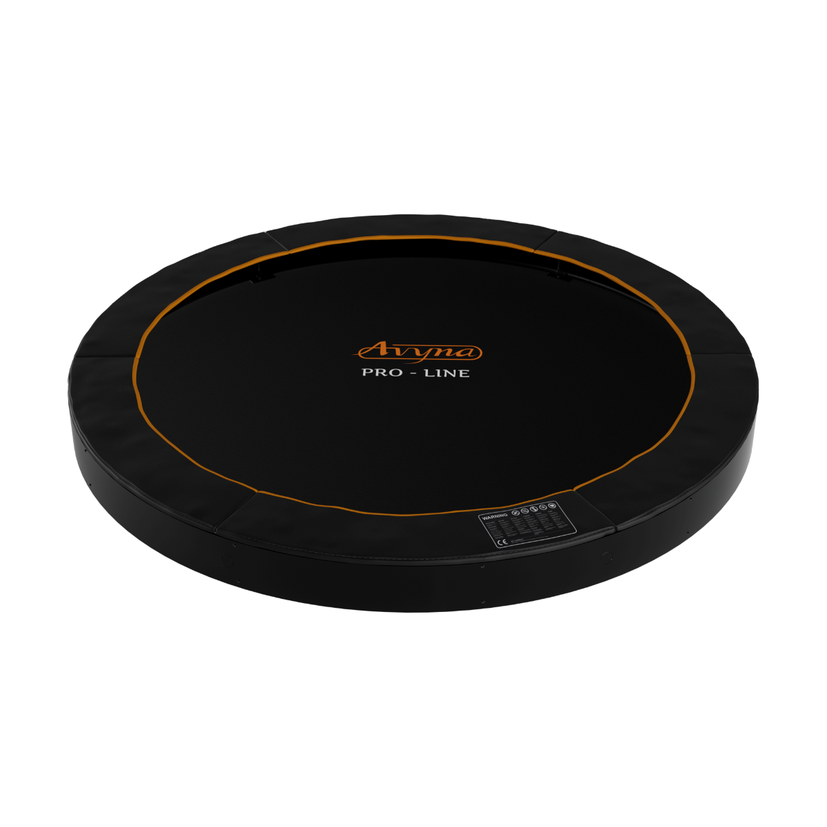 Avyna Trampoline FlatLevel Ø245 | Zwart