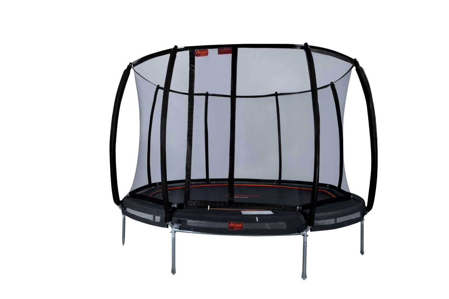 Avyna Trampoline InGround Ø365 met veiligheidsnet | Zwart