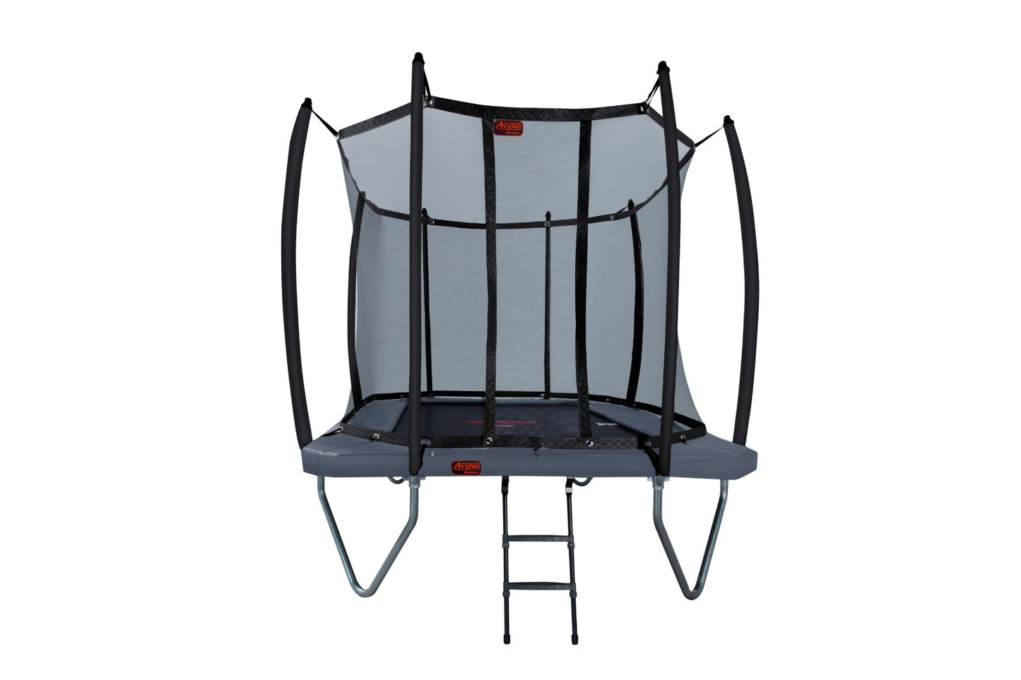 Avyna Trampoline Opbouw 380x255 (238) met net – Grijs