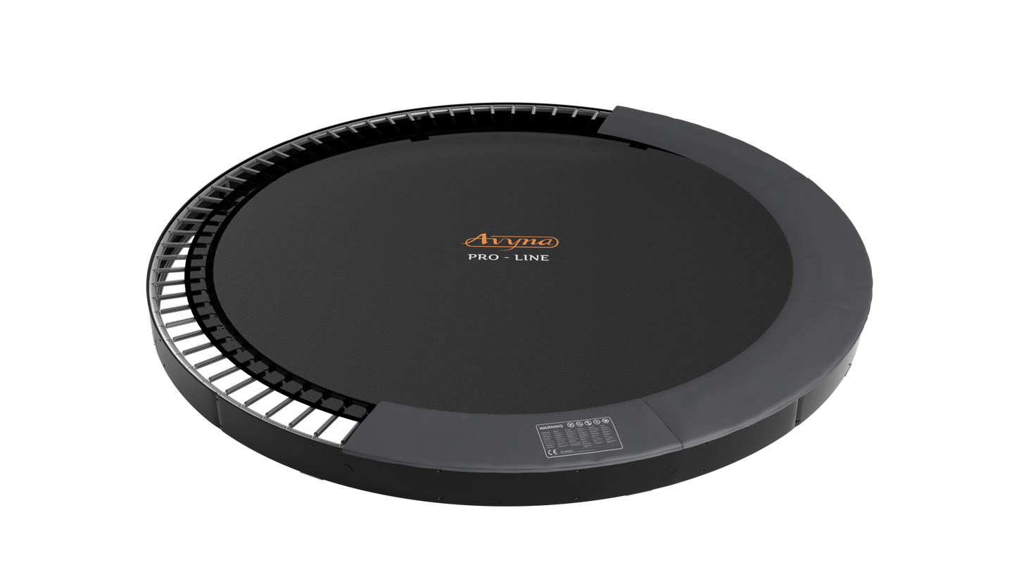 Avyna Trampoline FlatLevel Ø430 | Grijs