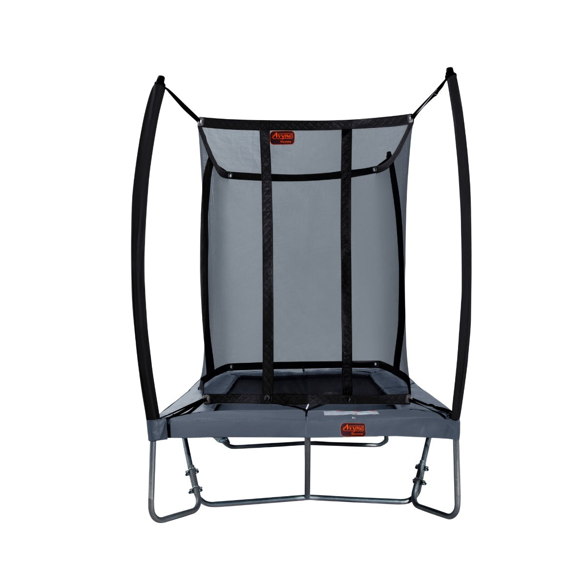 Avyna Trampoline Opbouw 275x190 (213) met net – Grijs