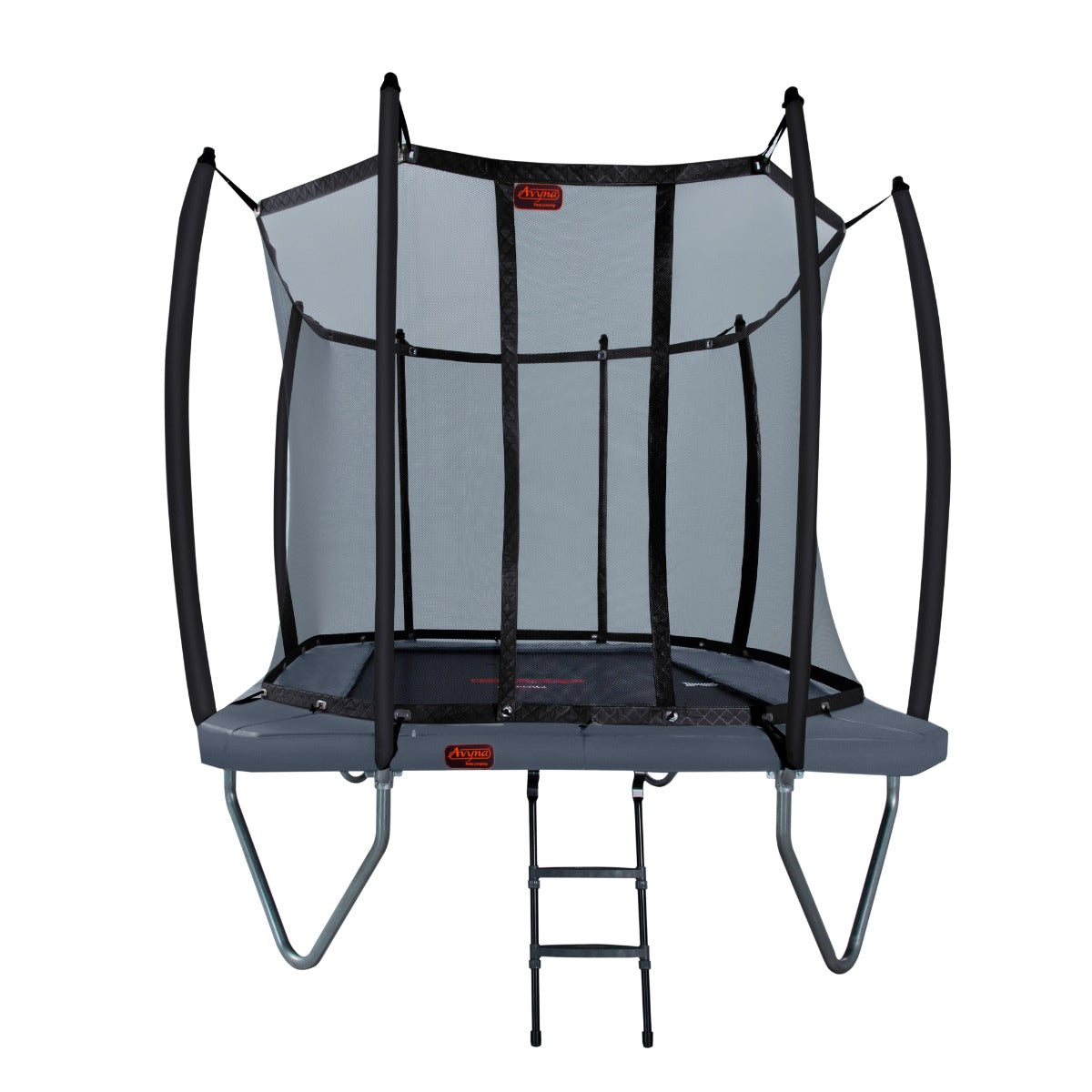 Avyna Trampoline Opbouw 305x225 (223) met net – Grijs