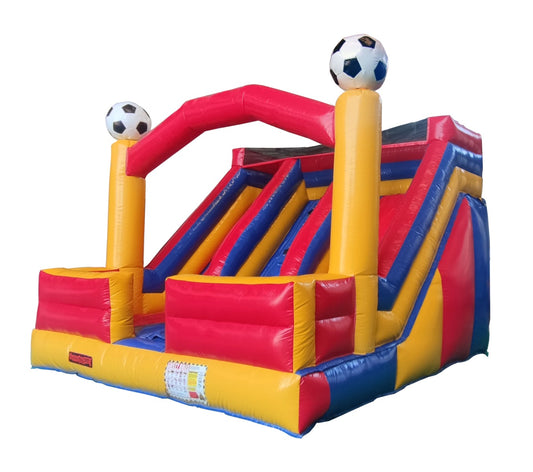 Bouncy castle Double Slide and Fun Boys (PVC) – Avyna