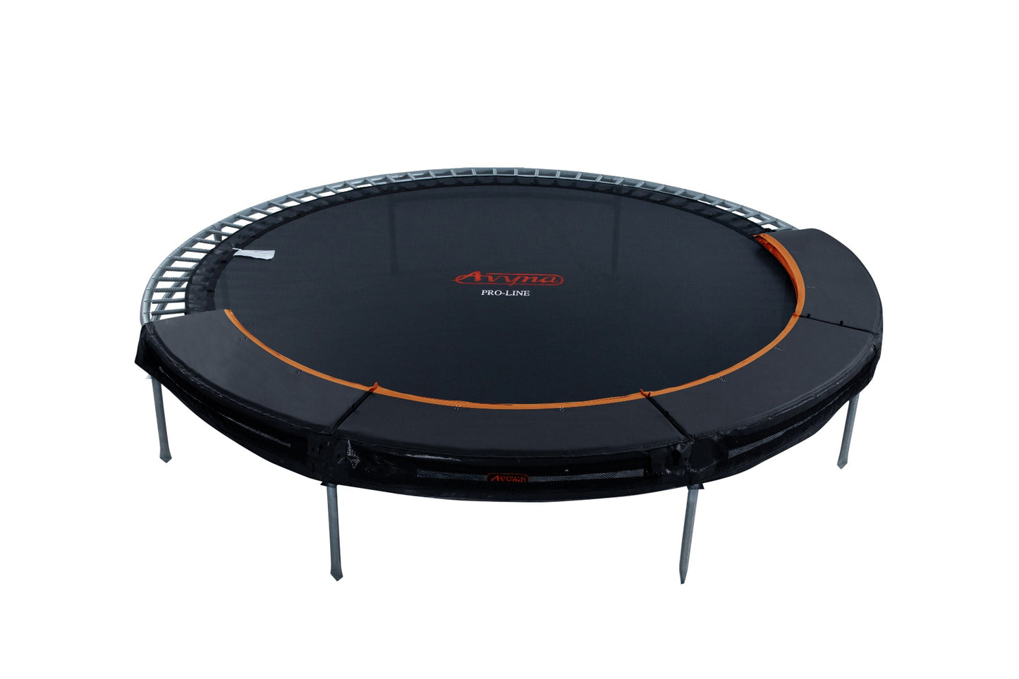 Avyna Trampoline InGround Ø430 met veiligheidsnet | Zwart