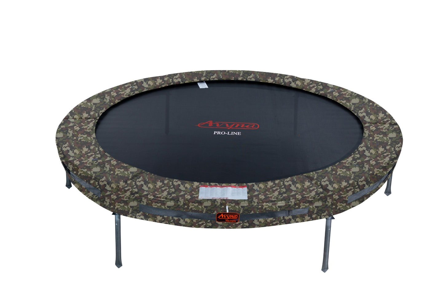 Avyna Trampoline InGround Ø430 met veiligheidsnet | Camouflage