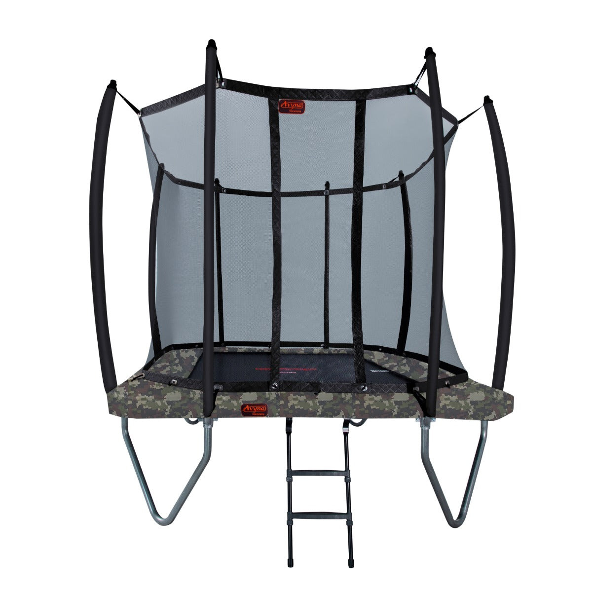 Avyna Trampoline Opbouw 380x255 (238) met net – Camouflage