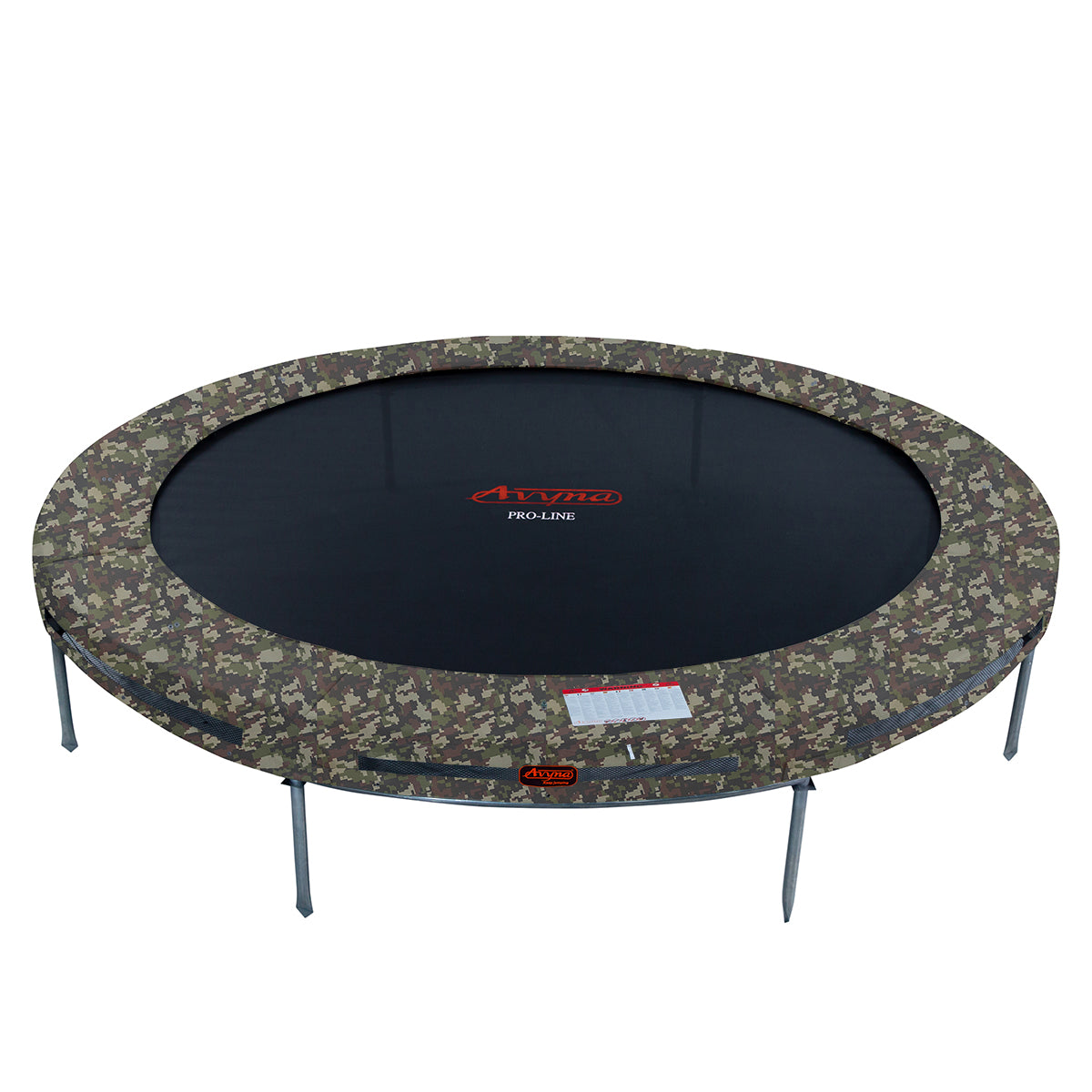 Avyna Trampoline InGround Ø305 met veiligheidsnet | Camouflage
