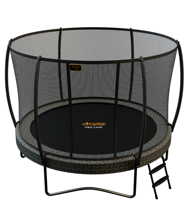 Avyna Trampoline Opbouw Ø305 met veiligheidsnet – Camouflage
