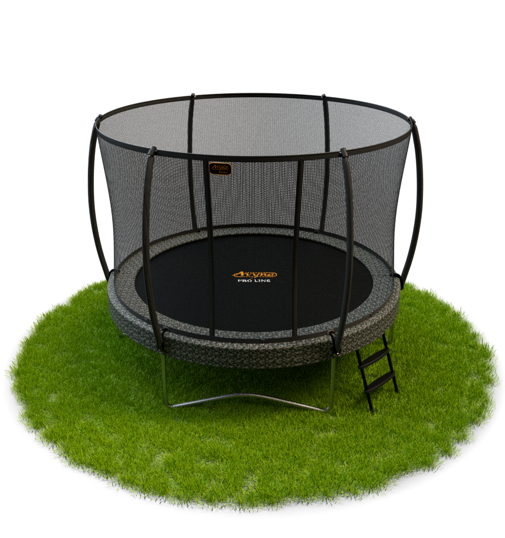 Avyna Trampoline Opbouw Ø305 met veiligheidsnet – Camouflage
