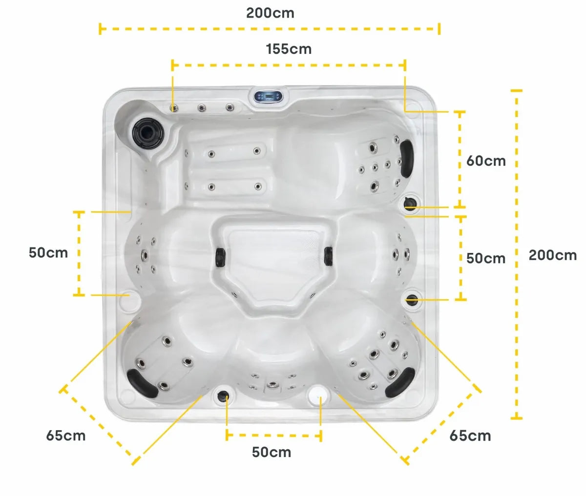 W'eau Lagune Spa 6 persoons