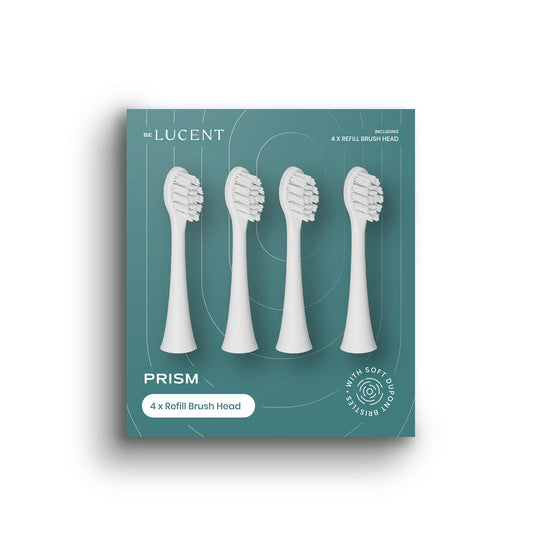Be Lucent Prism Refill 4 Toothbrush Heads