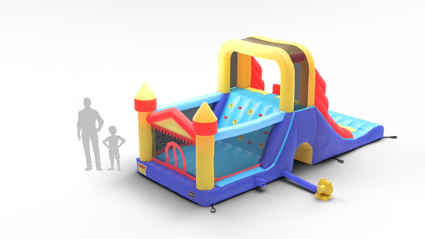 Springkussen Double Mega Slide – Avyna