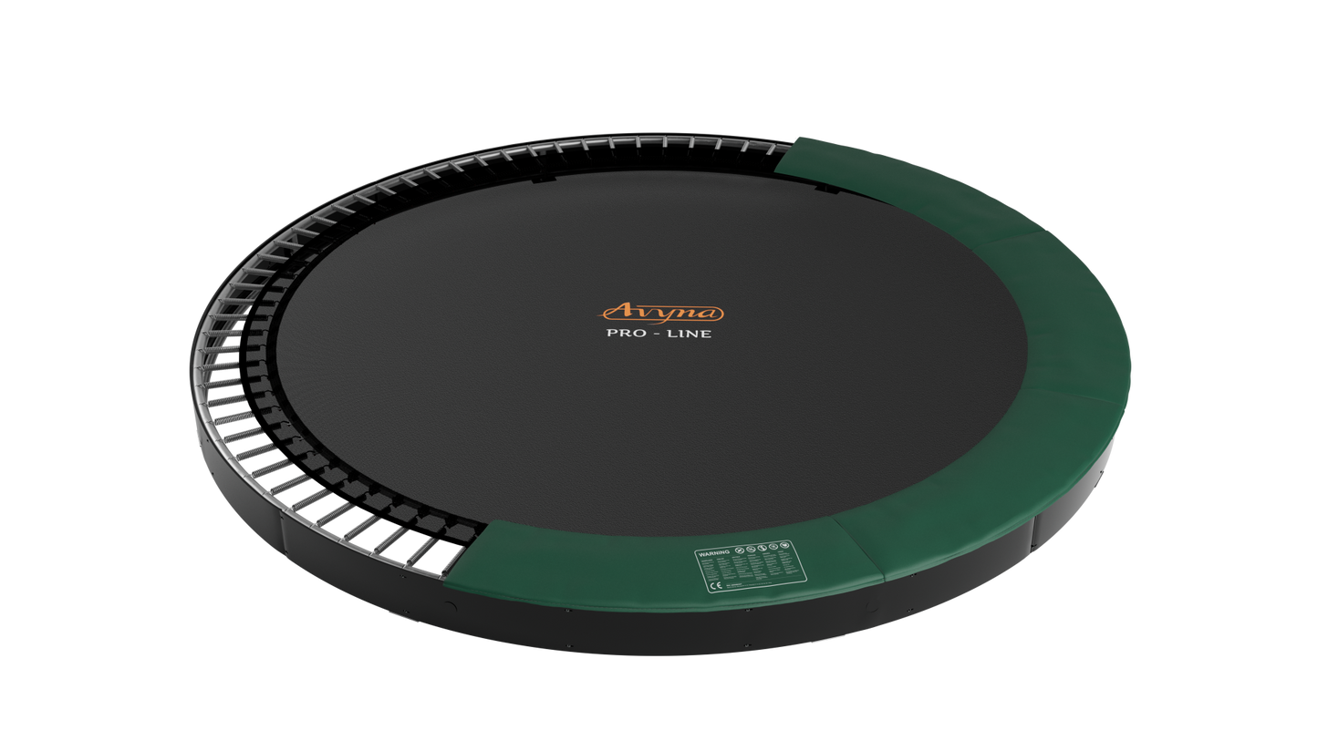 Avyna Trampoline FlatLevel Ø430 | Groen