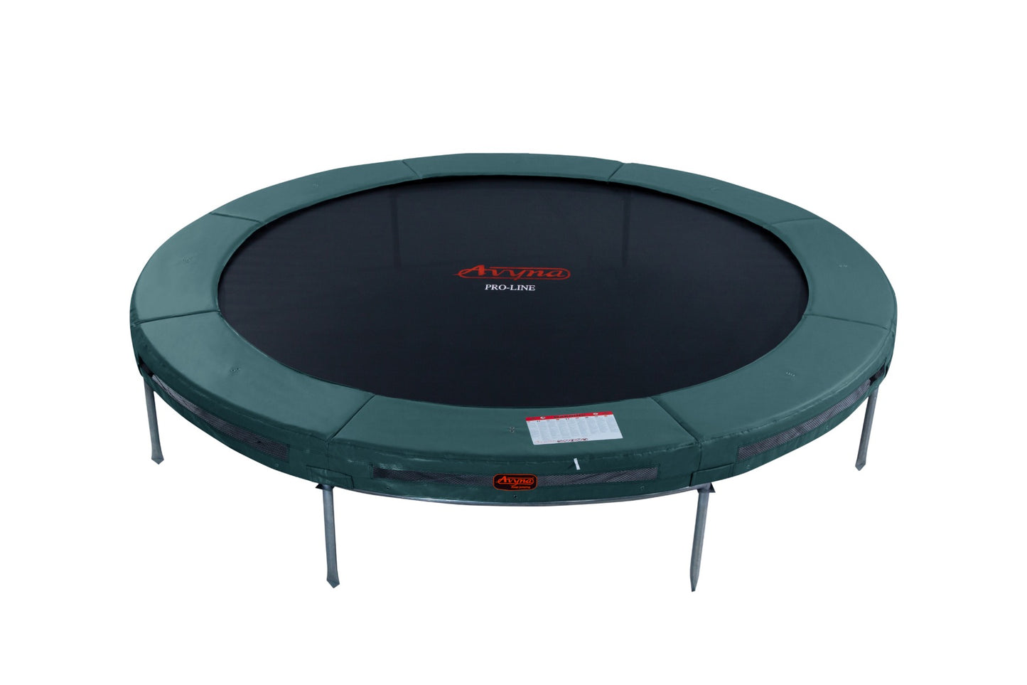 Avyna Trampoline InGround Ø245 met veiligheidsnet | Groen