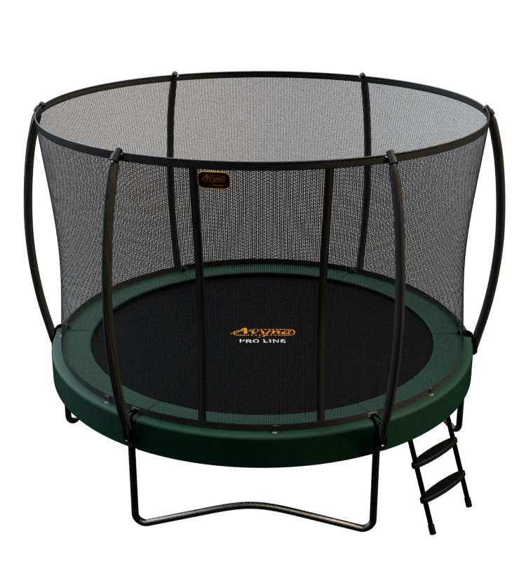 Veiligheidsnet voor trampoline Ø305 (10) - Zwart