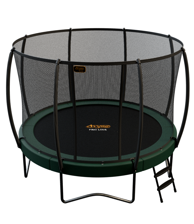 Veiligheidsnet voor trampoline Ø430 (14) - Zwart