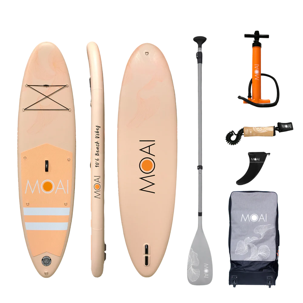 MOAI Beach Vibes SUP 10'6 Dawn Package 320