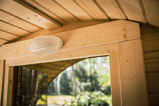 Barrelsauna 6 persoons Harvia houtkachel