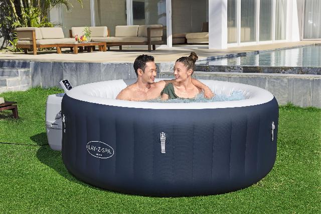 Lay-Z-Spa Miami airjet 4 donkerblauw