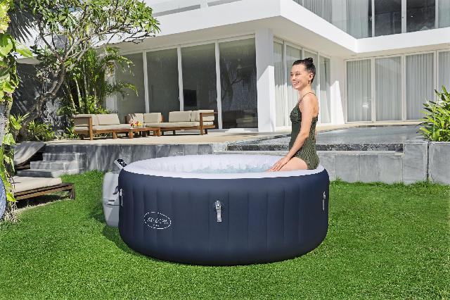 Lay-Z-Spa Miami airjet 4 donkerblauw