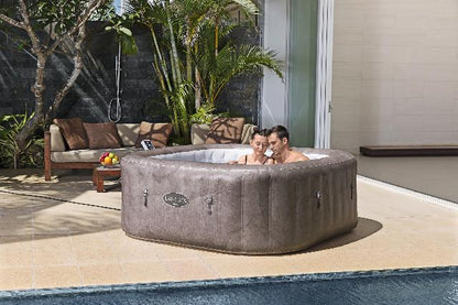 Lay-Z-Spa Rome smart airjet 6 bruin marble