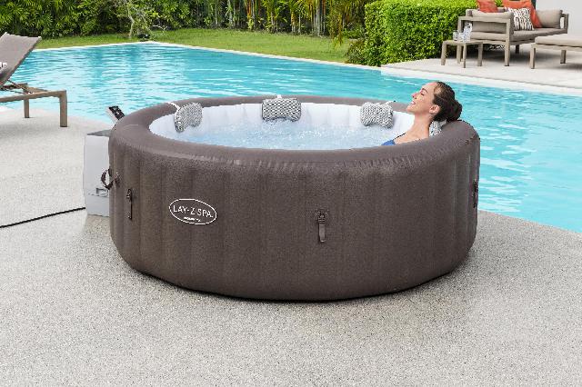 Lay-Z-Spa Dominica smart hydrojet 6 bruin