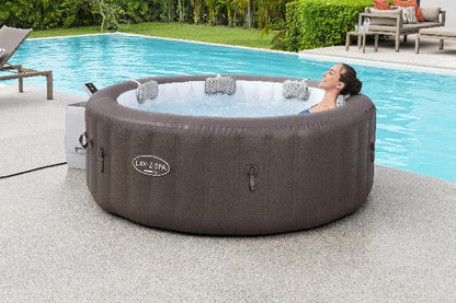 Lay-Z-Spa Dominica smart hydrojet 6 bruin