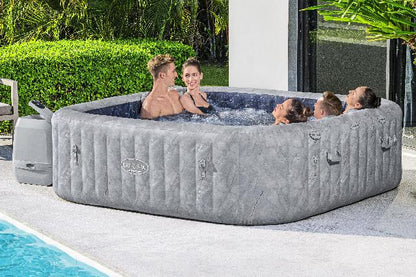 Lay-Z-Spa San Francisco hydrojet pro 7 grijs marble