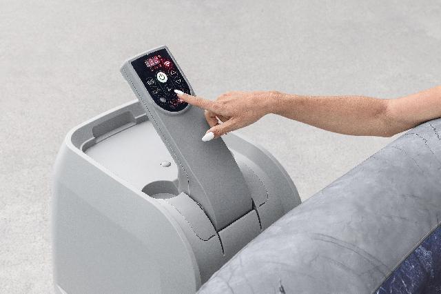 Lay-Z-Spa San Francisco hydrojet pro 7 grijs marble