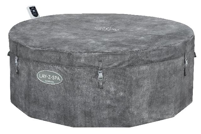 Lay-Z-Spa Carrara airjet 6 grijs steen