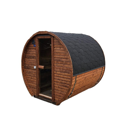 Barrelsauna 6 persoons Harvia houtkachel