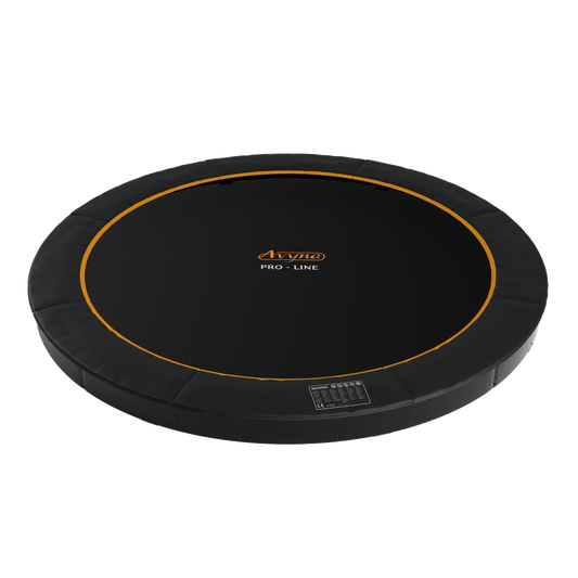 Avyna Trampoline FlatLevel Ø430 | Zwart