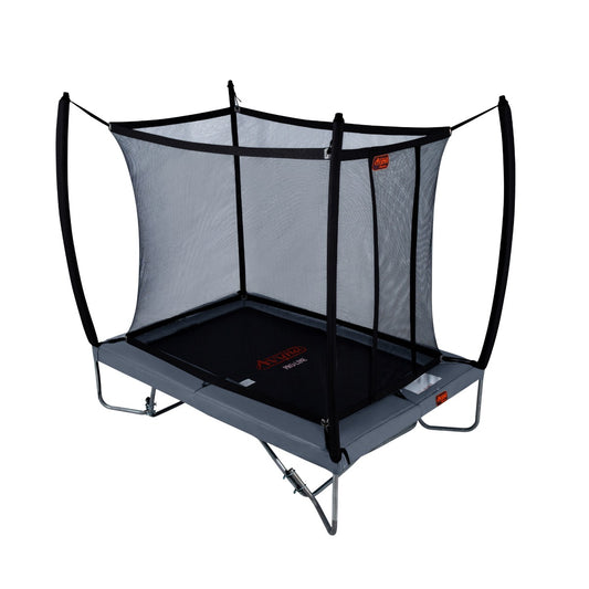 Avyna Trampoline Opbouw 275x190 (213) met net – Grijs