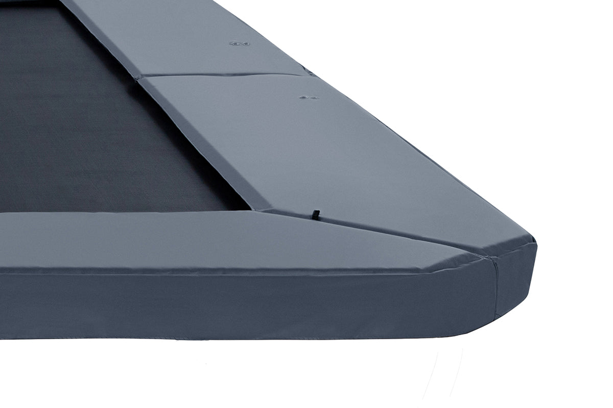 Avyna Trampoline Opbouw 305x225 (223) met net – Grijs