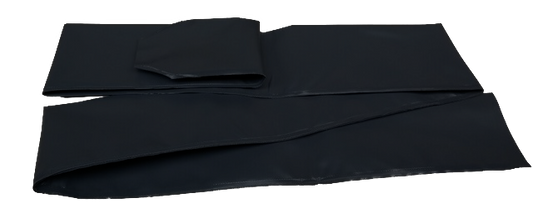 Vinyl Sleeve Veiligheidsnet 2.2m Zwart | 1 stuk