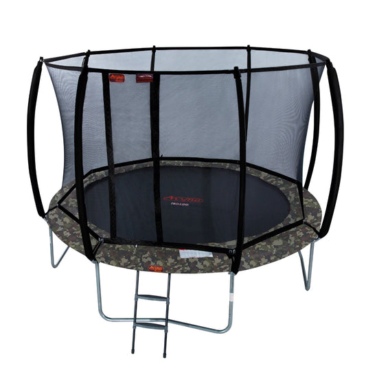 Avyna Trampoline Opbouw Ø365 met veiligheidsnet – Camouflage
