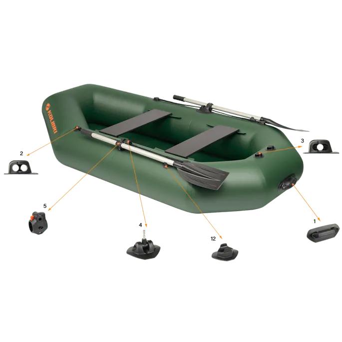 Kolibri Karperboot K-240T