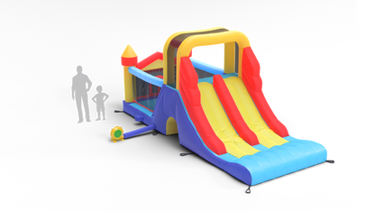 Springkussen Double Mega Slide – Avyna