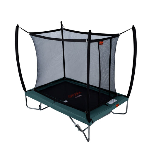 Avyna Trampoline Opbouw 275x190 (213) met net – Groen